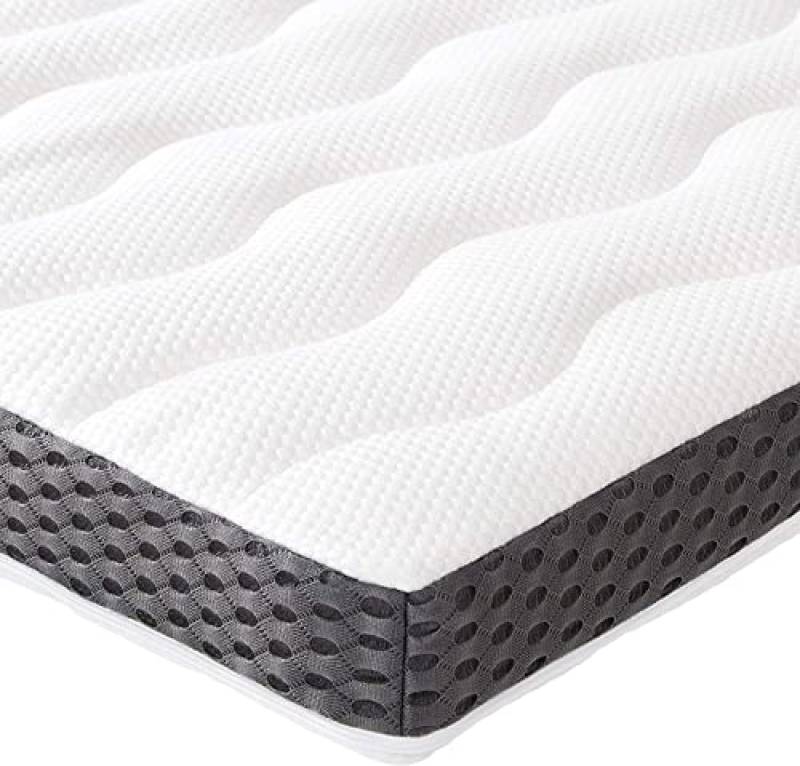 Amazon Basics Comfort Memory-Foam-Topper, 7cm-80 x 190 cm, 80 x 190 x 7 cm